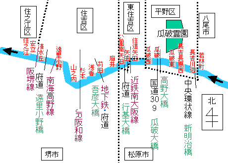大和川マップ