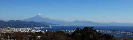 日本平の富士山